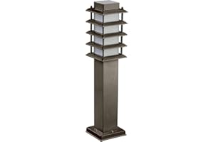 FORLIGHT Baliza Ip55 Siljan E27 20W Marrón 1500Lm