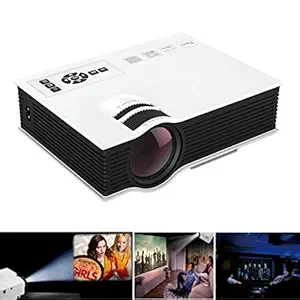 Play White and Black Multimedia Portable HD Projector with 1 Year Warranty