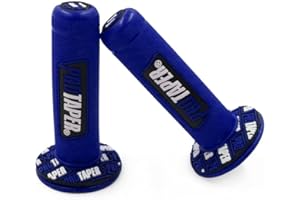 JYHMT 7/8inch motorcycle handlebar grip gel rubber brake handle for crf exc yzf protaper pro taper motorcross dirt pit bike-CHINA_Azul