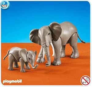 playmobil elephant family