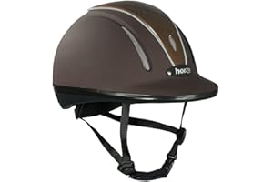 Horze Pacific Defenze Adjustable Riding Hat VG1 Certified Helmet