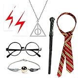 Exquisito disfraz de Harry Potter para chicos y chicas.