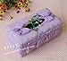 Produktbild Esquisite Life Tissue-Box Wirtschaftlich Und Praktisch Kunststoff-Tissue-Box Rechteckig Sternenreis Rosa Violett Dreifarbig, Lila