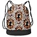 Produktbild Alice_Home_Collect Emily Bronte Sat Still Only This Once Drawstring Backpack Sports Athletic Gym Cinch Sack String Storage Bags for Hiking Travel Beach