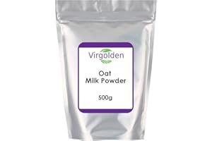 Oat Milk Powder 500g by Virgolden - Dairy and Soy Free, No Sugar Added, Vegan, Non GMO