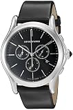 Emporio Armani Swiss Made Herren ars4001 Analog Display Swiss Quartz Black Watch