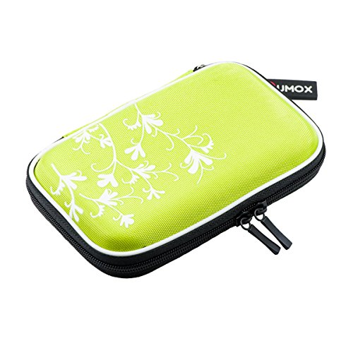 QUMOX 2,5″ extern HDD Gehäuse / Tasche für tragbare Festplatte Grün - 2