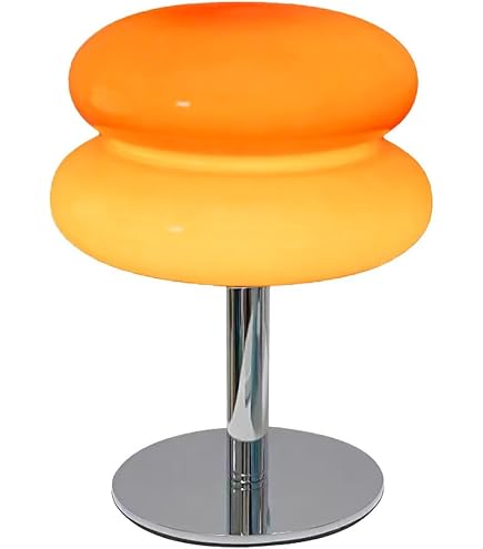 Alpinaluz MEDUSA Tischleuchte – 3x G9, Verchromter Sockel, Weißer Acryl-Schirm, Für Nachttisch & Schreibtisch
