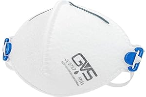 GVS F31000 Segre, Semimáscara FFP3 plegada, paquete de 15