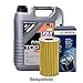 Produktbild ÖLWECHSEL SET 5L LIQUI MOLY 0W-30 + BOSCH ÖLFILTER PEUGEOT 508 SW 1.6 THP