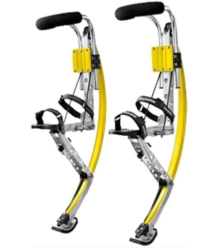 Adult Kangaroo Shoes Jumping Stilts Men Women Fitness Exerci 200 242lbs 90 110kg Bouncing Shoes Yellow - View #6