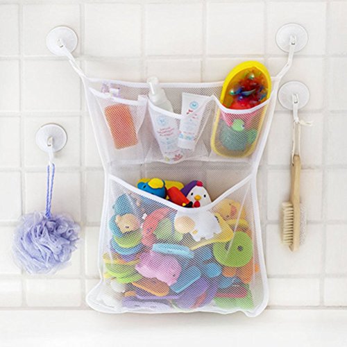 Kinder Badewanne Spielzeug Aufbewahrungstasche Spielzeug Mesh Netz Bad Ordentlich Organizer, Spielzeug Mesh Beutel - 3