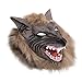 Produktbild Colorful Halloweenmaske Werwolf Horror Maske Wolf Vollmaske Karneval Werwolfmaske Wolf Kopf Maske One Size Herren Damen (Braun)