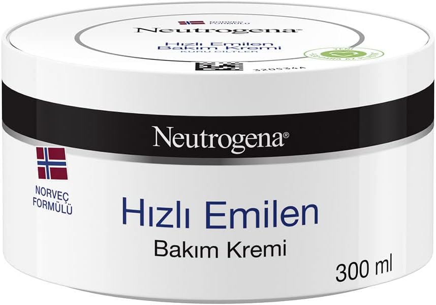 neutrogena hızlı emilen bakım kremi (300 ml) | Normal Ciltler İçin Vücut Nemlendirici Krem