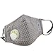 Produktbild Kinder-Baumwolle PM2.5 Anti-Smog-Maske Washed Wiederverwendbare N95 Masken Aktivkohle-Maske -Coffee