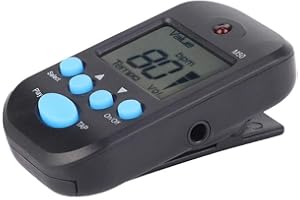 ONGOION Mini métronome numérique, métronome numérique, pince pour guitare pour piano