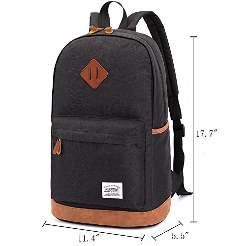 KAUKKO Schule Schulrucksack Kinder Laptop Rucksack Wanderrucksack - 2
