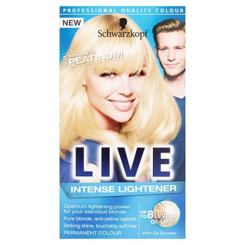 Schwarzkopf Live XXL Colour Intense Permanent Coloration 00A Absolute Platinum