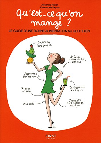 Qu'est-ce qu'on mange ? Le guide d'une bonne alimentation au quotidien francais
