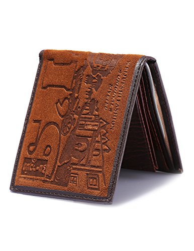 Preisvergleich Produktbild AGENT X WM003, Herren Herren-Geldbörse Brown 3