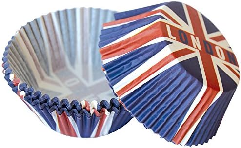 Cook Bombastic Paper Muffin and Cupcake Cases "Union Flag"