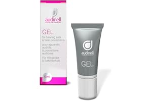 Audinell Gel 5ml - Facilite l'Insertion et le retrait des Appareils Auditifs, Protections Auditives, Aides Auditives - soigne les Démangeaisons
