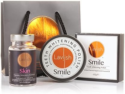 Laviish Teeth Whitening &amp; Skin Supplement Gift Set | As Featured in Vogue | Launch Offer