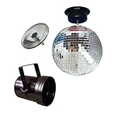 bola de espejos discoteca segunda mano 1x motor de bola de espejo ADJ 1221100009 - Bola de espejos