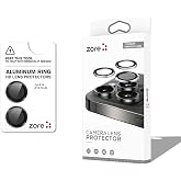 ZORE Apple İle Uyumlu iPhone 16 iPhone 16 Plus CL-12 Premium Safir Parmak İzi Bırakmayan Anti-Reflective Kamera Lens Koruyucu