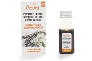 Decora 9450100 Extracto natural de vainilla bourbon madagascar 20 ml