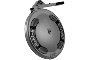 Disklok Lenkradsperre 'Gold Edition' - SCM geprüft Universelle Diebstahlsicherung Strapazierfähig Hohe Sichtbarkeit Abschreckende Wirkung für Auto PKW Kfz Wohnmobil