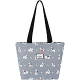 HAWEE Donna Borsa Tote con Zip Grande a Tracolla Casual, a Mano Moda, a Spalla Impermeabile per la Spesa Leggera Borsetta per