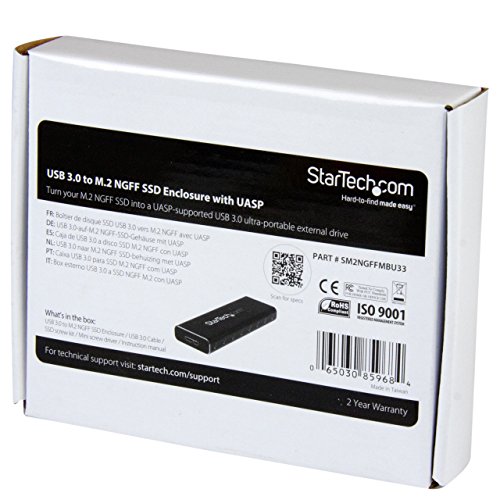 StarTech SM2NGFFMBU33 (SATA III, USB 3.0) schwarz - 6