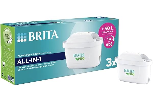 BRITA Set med 3 Maxtra Pro All-in-1 filter vita – Vattenrening och filtrering