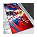 Produktbild Mauspads,Captain Marvel Langlebige Genähte Kanten Glatte Oberfläche Für Laser Und Optische Maus Gaming-Pad Mit Rutschfester Gummibasis 900 * 400 * 3Mm_A