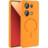 Aksesuarcim Xiaomi Redmi Note 13 Pro 4G ile Uyumlu Kılıfı Silikon M-Safe Şarj &Ouml;zellikli Kamera Lens Korumalı Mat Renkli İnce 