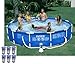 Produktbild Intex 12 'x 76,2 cm Metall Rahmen Set Pool mit 530 GPH Filter Pumpe | 28211eg