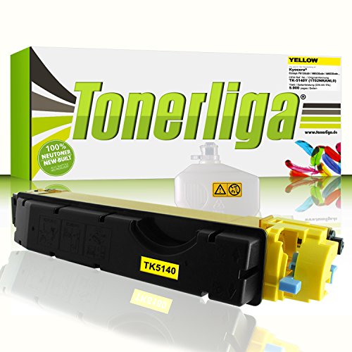 Neu Toner Set ersetzt Kyocera TK-5140 für Ecosys P6130cdn / M6530cdn / M6030cdn, 100% Neuware - 7