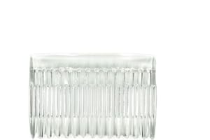 SimpleLife Peinetas para el Cabello con Soporte para Velo de Novia Nupcial Mujer, para Hacer fascinadores, Bodas, Ocasiones Herramienta de Belleza Transparente