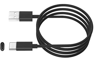 IENZA 6FT Long USB C Type C Charging Cable for Sony PS5 Pulse 3D, HyperX Cloud Stinger Core, Turtle Beach Stealth 600 Gen 2, 700 Gen 2, JBL & Other Gaming Headset with USB-C Power Port