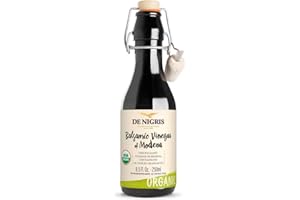 BYUP Aceto Balsamico Biologico di Modena - Invecchiato 55% Must - Spesso, Dolce e Lussuoso