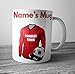 Produktbild Crawley Town Football Tasse – Geschenk – hinzufügen Name personalisiert