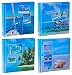 Produktbild WELLGRO 4er Set Jumbo Fotoalbum Beaches - für insgesamt bis zu 1600 Fotos 10x15-30 x 30 cm (HxB) - 100 Seiten pro Album