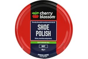 DTD QUALITY MATTERS Cherry Blossom Shoe Polish Shines, Nourishes & Protects With Carnauba Wax Available In All Styles Preventing Footwear From Cracking Available In All Traditional Colours