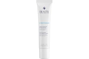 Rilastil Hydrotenseur Crema Viso Antirughe Ristrutturante, Texture Leggera con Acido Ialuronico per Pelli Normali e Sensibili, Confezione 40 ml