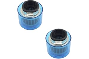 YOFMOO Air Filter Cleaner 35mm Splash Proof Plastic Cover Waterproof for Motorcycle ATV Quad Scooter Go Kart Moped Pit Dirt Super Pocket Bike 50cc-90cc 110cc 125cc Universal Pack of 2