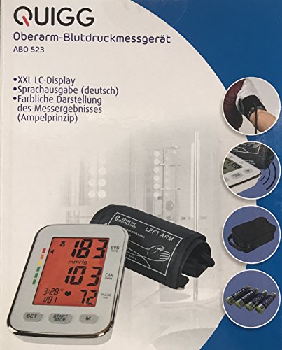 Preisvergleich Produktbild Blutdruckmessgerät Oberarm Oberarm-Blutdruckmessgerät