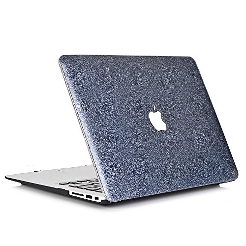 Macbook Air 13 H  lle  L2W Macbook Air 13 3 Zoll Matte Smooth Plastic Hard Shell Sparkly Serie Hartschale Schutzh  lle f  r Apple Laptop Macbook Air 1