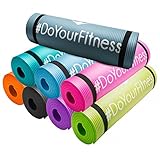Esterilla para fitness »Yogini« / gruesa y suave, perfecta para pilates, gimnasia y yoga / Colchoneta de yoga / estera de deporte / esterilla de ejercicio / esterilla de gimnasia / esterilla de pilates / esterilla de entrenamiento / Medidas: 183 x 61 x 1 cm / Disponible en diversos colores / verde claro
