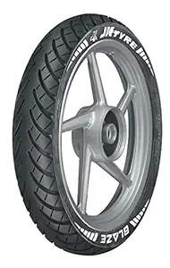 JK TYRE Blaze BR32 80/100-18 Tubeless Bike Tyre, Rear